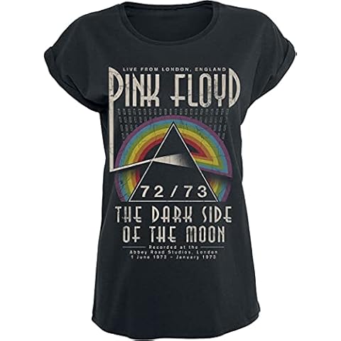 Pink Floyd Dark Side Circle Mujer Camiseta Cover