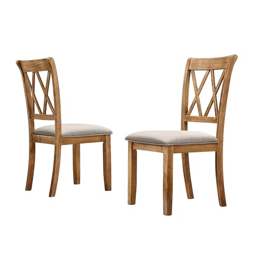 Roundhill Furniture Windvale Fabric Upholstered Dining...