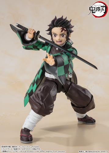 Image of TAMASHII NATIONS - Demon Slayer: Kimetsu no Yaiba - Tanjiro Kamado S.H.Figuarts Action Figure