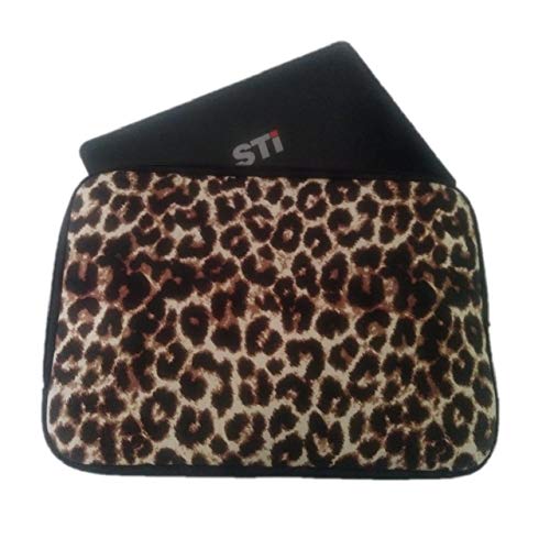 Capa de Notebook de 15,6 Polegadas Preta Estampada (Preta Bolinha Branca)