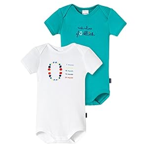 Schiesser 2pack Baby- Bodies 1/2 baby-jongens body
