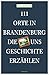111 Orte in Brandenburg, die uns Geschichte erzählen