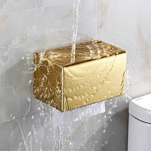 Portarrollos de Papel higiénico, Accesorios de baño, Soporte para Rollo de Papel, Soporte para teléfono móvil, Soporte para Toallas de Papel, Caja de Papel higiénico (Gris, 22 cm)
