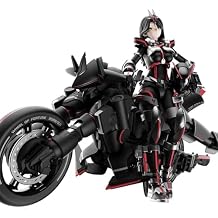 HiPlay YUBO War Goddess Shako 1/12 Scale, Total Height Approx. 6.3 inches 160 mm, Color Coded Plastic Model Assembly Kit