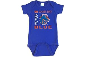 Baby On Game Day Boise State Broncos Onesie