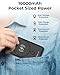 Magnetic Power Bank for iPhone 15/14/13/16/17 Pro Max Wireless Portable Charger for Samsung Android Phone Fast Charging, 10000mAh USB Battery Pack for Heated Vest Clothing, Rechargeable PD QC Qi USB-C
