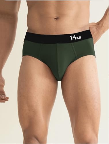 Image of PRETTIFY Super Cotton Modal Fabric Briefs for Men | Regular Fit, Ultra-Soft & Durable Exposed Waistband for All-Day Comfort-Pack of 1.