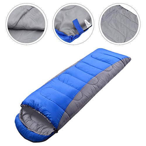BESPORTBLE Saco de dormir para acampar, para mochileiros, para clima frio, para todas as estações, c