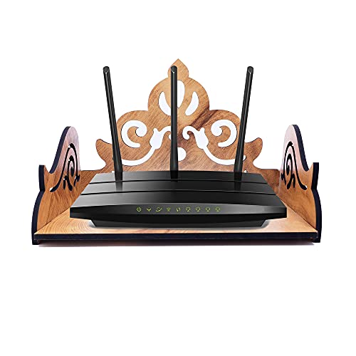 Image of Pooja Mandir for Home - Wooden Temple for Home Shop Office, Puja Mandir Pooja Stand for Home Wall Mounted
