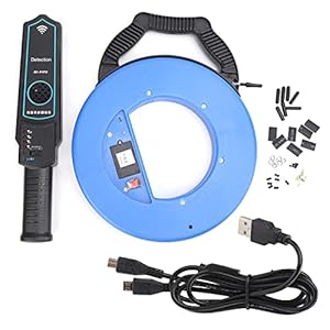 Lijn Verstopping Detector Pijp Thuis Pijpleiding Handheld Plugging Tester Locator Professionele Monteur Diagnostisch Hulpmiddel Ingebouwde Batterij(20 M)