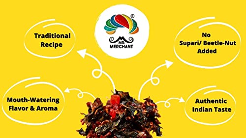 Mr. Merchant Banarasi Meetha Paan Mukhwas, [Mouth Freshener, Digestive, After-Meal Snack] [Jar Pack], 300g