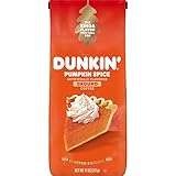 Dunkin' Pumpkin Spice Flavored Ground Coffee, 11 Ounce Bag (Pack of 6)