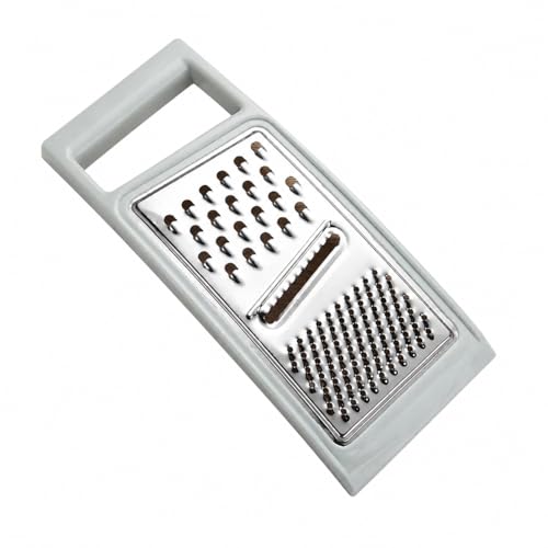 Tdoutop Rallador de Verduras para Cocina Casera con Mango Ergonómico Afiliadas en Acero Inoxidable Utensilio Fácil de Usar Apto para Preparaciones Rápidas Hogar Peso65.1g, Blue, Blue