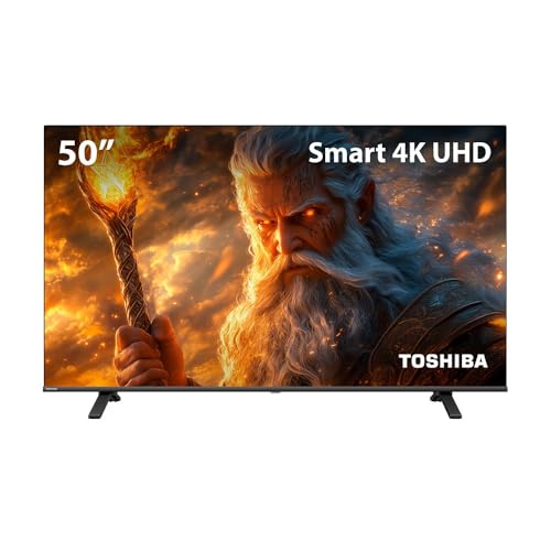 Smart TV DLED 50' 4K Toshiba VIDAA 3 HDMI 2 USB Wi-Fi