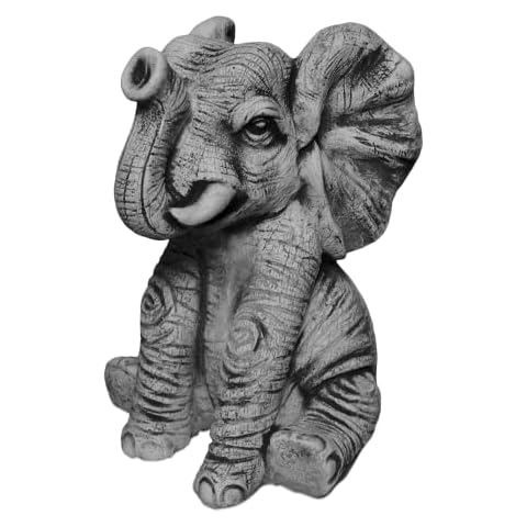 Beautiful elephant frost-proof cast stone garden ornament Cover