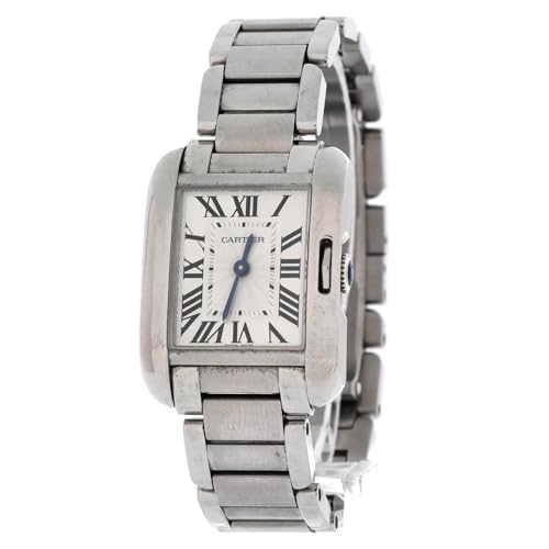 Pre-Loved Tank Anglaise Quartz Watch Stainless Steel 233