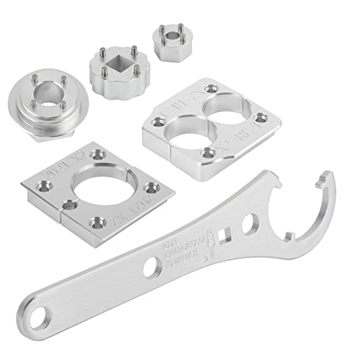 Image of MAD HORNETS Float Shock Rebuild Tool Kit Wrench+Vise Clamp+Shock Clamp+Bearing Housing Driver+4 pin Sockets For Fox X2 2021