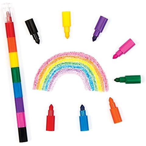 Baker Ross AV214 Rainbow Pop-a-Crayons for Kids Cover