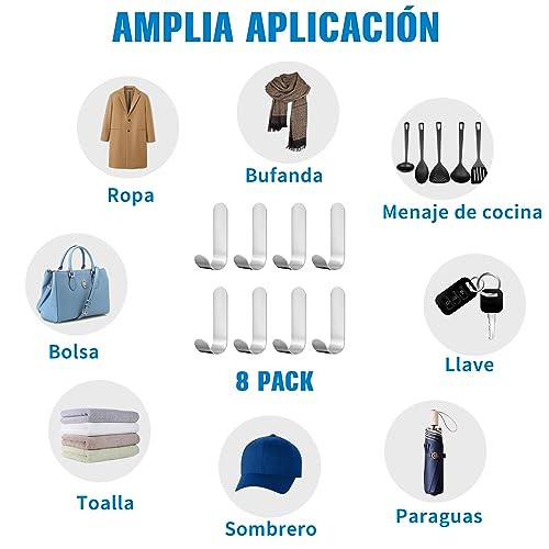 La mejor selección de Ganchos para colgadores los más recomendados. 12 Imagen adicional