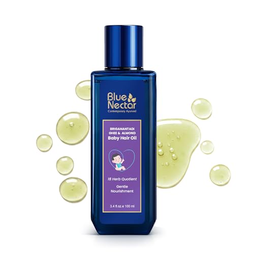 Blue Nectar Ayurvedic Baby Hair Oil