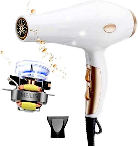 Professioneller Negativer Ionic Haartrockner 3000W, Salon Haartrockner mit Fangdüse, Powerful, 2 Geschwindigkeiten 3 Heizstufen, Temperiergeräte