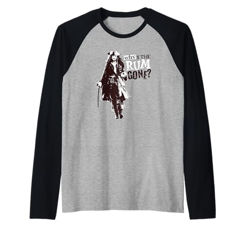Pirates of the Caribbean Jack tee-shirt bicolore avec manches raglan