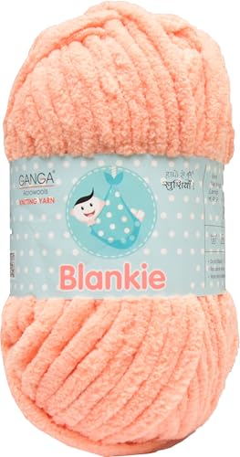Image of M.G ENTERPRISE Knitting Yarn Thick Chunky Wool, Blankie Baba 100 GMS Best Used with Knitting Needles-NO Art-AGDJ
