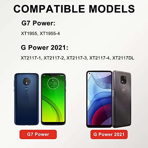 Image of New JK50 Battery Replacement for Moto G7 Power (XT1955) / G Power 2021, with Instruction Manual & Repair Toolkit