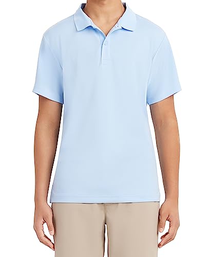 Nautica Men's Uniform Short Sleeve Performance Polo