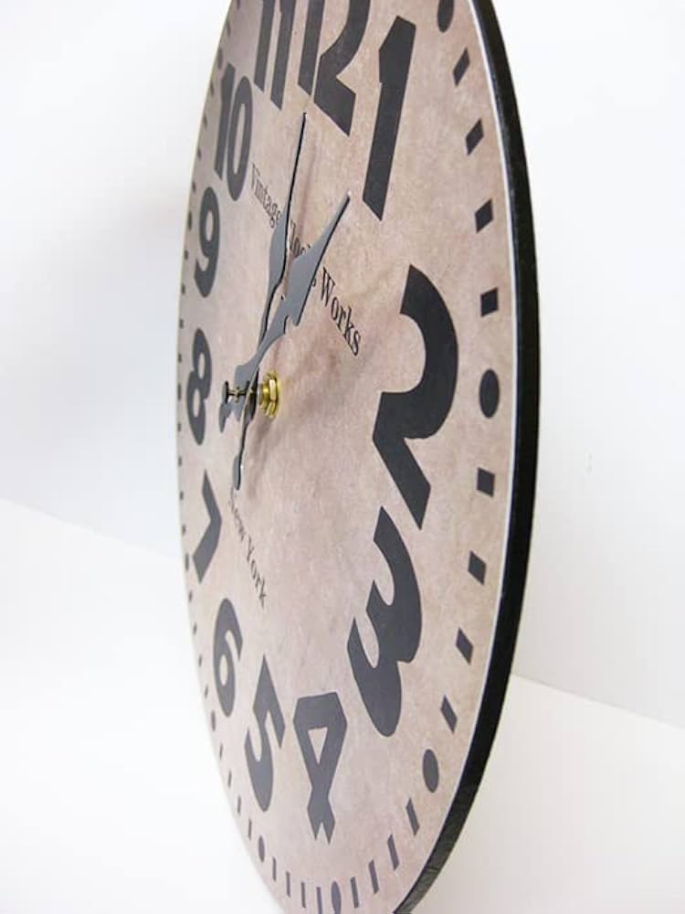 Amazon.co.jp: アメリカンウォールクロック 時計 28cm (ニューヨーク