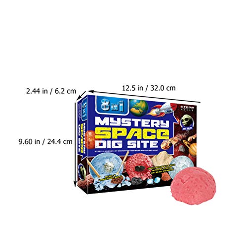 STOBOK Kit de EscavaÃ§Ã£o para CrianÃ§as Kit de EscavaÃ§Ã£o de Gemas Gemas CientÃ­ficas CrianÃ§as Es