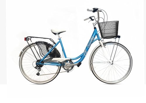 Bicicleta 26 Cascela Mariluf mujer 6 V azul Made in Italy