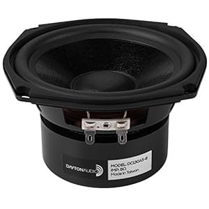Dayton Audio DC130AS-8 5-1/4″ Classic Shielded Woofer