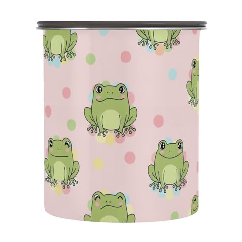 Contenedor hermético para café de acero inoxidable 900ml