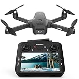 GPS Drone with Camera Adults, 4.5 Inch LCD Screen RC, 32G SD Card with Professional GPS, Auto Return Follow Me for Beginner, Brushless Drones Follow Me Long Range, Handbag Under 249g