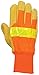 Bellingham C5570IL Knit Wrist Leather Palm Construction Gloves 40-Gram Thinsulate Insulation 3M Reflective Strip High-Visibility Orange, Large