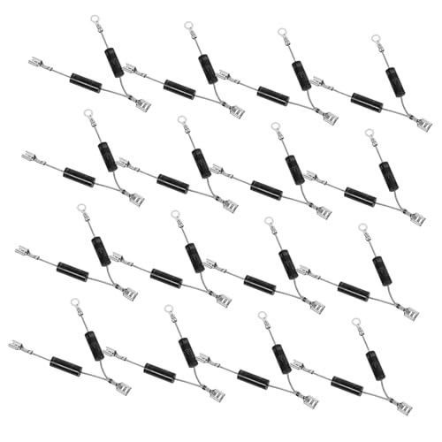 DINHEAROM 10 piezas Diodos Unidireccionales para Microondas para Reemplazo Horno Compatible con Diversos Alta Resistencia y Rendimiento Estable