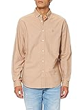 Cuello abotonado Camisa Oxford color