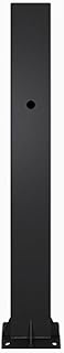 GUQASDV Negro Sujeta Cables para Coche, Soporte de Cable, Soporte de Cargador EV, Soporte de Carga EV para Cargador for Garajes, Empresas, Aparcamientos(240x160x1500mm (Column 160mm))