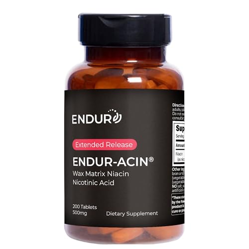 ENDUR-ACIN Niacin, Heart Health & Healthy Cholesterol Balance Sup...