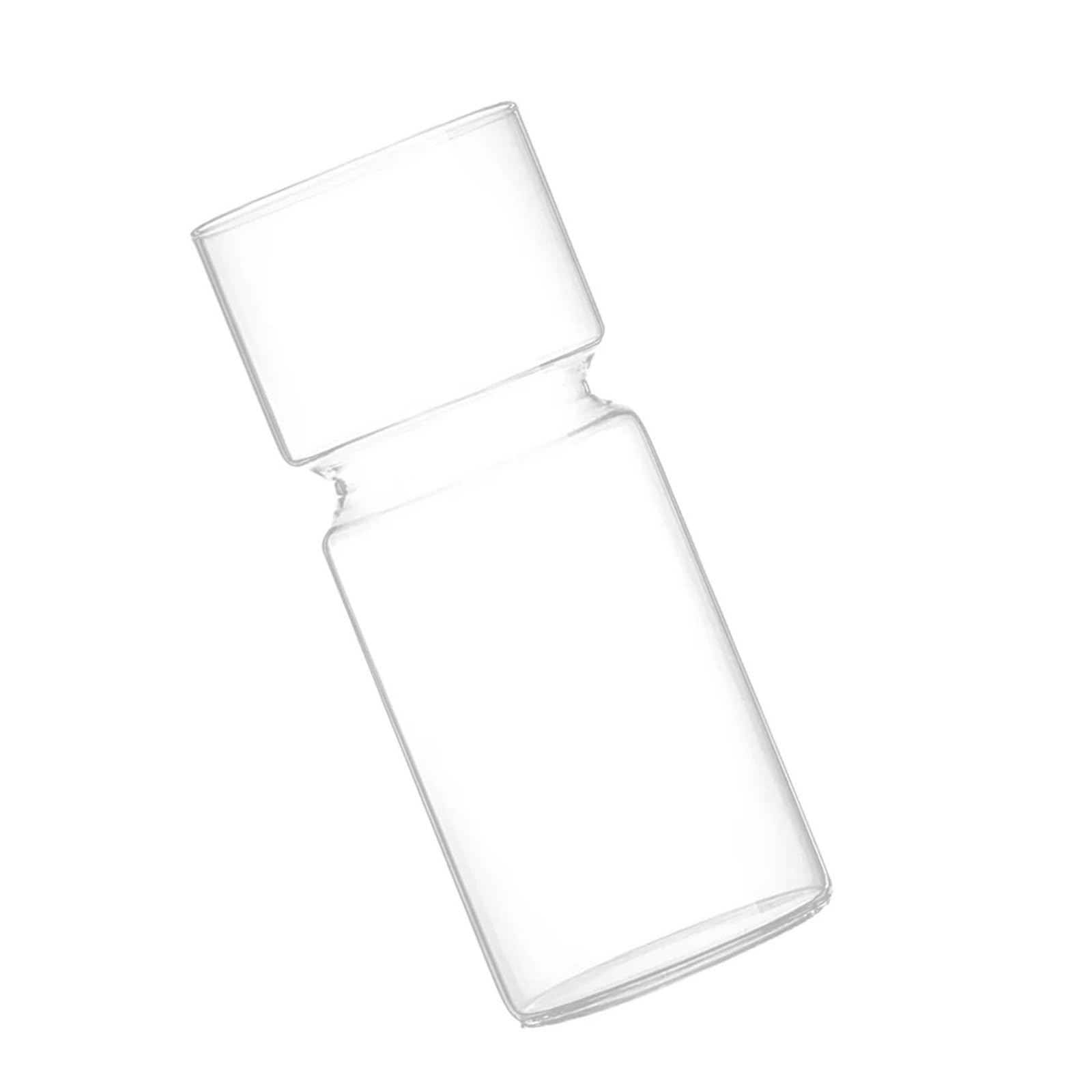 QuxetlRyz Glass Hydroponic Vase DIY Micro Landscape Clear Hyacinth Glass Vase Flower Planter Pot Bottle Terrarium Container for Home Office Decor