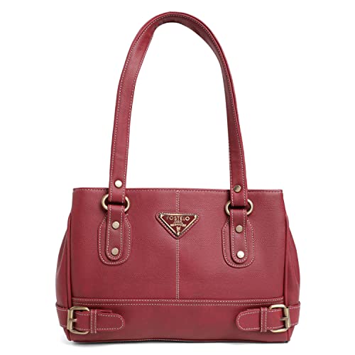 Image of Fostelo Women's Nightingale Satchel Tote Handbag for Women | Ladies Purse | Stylish Shoulder Bag | Gift For Women