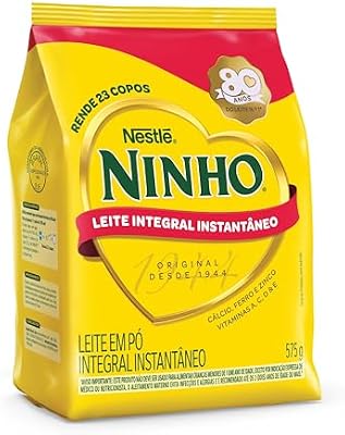 Leite em Pó Ninho Integral Instantâneo Sachê 575g