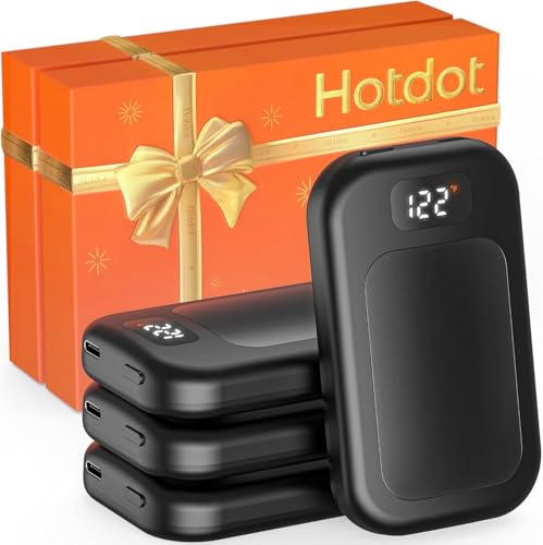 10 Best Rechargeable Hand Warmers to Keep You Cozy Anywhere 5 Rechargeable Hand Warmers 4 Pack (6400mAh)
