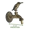 Renovators Supply Manufacturing Outdoor Faucet 4.5 in. Brass Outside Faucet with Bird Shaped Bibcock Decorative Garden Faucet #2
