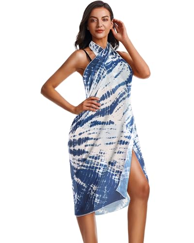 Image of CHICGAL Sarong Wraps Swimsuit Coverup for Women Bathing Suit Cover Up Summer Bikini Beach Swimwear 2026