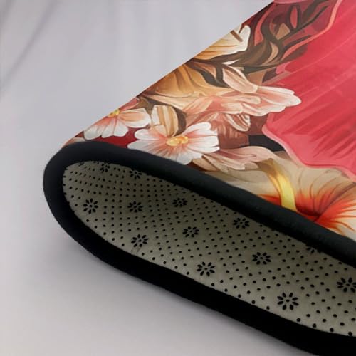 Tapis absorbant grand format lavable avec dossier antidérapant robuste