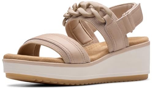 Image of Clarks Women's Wrenly Eve Wedge Sandals