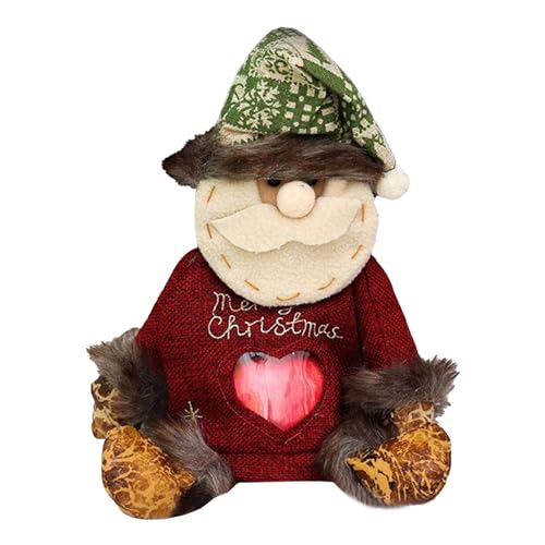 Weihnachtsbeutel - Stoff wiederverwendbares Lebensmittelverpackung für Urlaubsfeier, umweltfreundliches zuverlässiges Material mit einfachem Verpackung, Geschenkhalter für Cookie Popcorn Snack Backfes