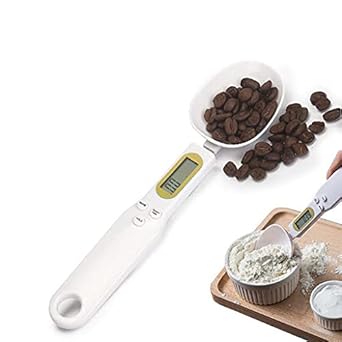 Quincy Kitchen Food Digital Spoon Scale, Scale 1.1lb/500g(0.1g) Kitchen Tools Accessories with LCD Display Weight Measuring Food Coffee Flour Spices Medicine
